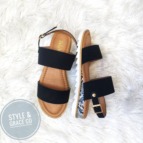 The Blaire Sandal - Style & Grace Co
