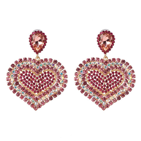 Heart's Desire Pendant Earrings - Style & Grace Co