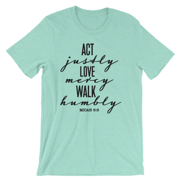 Act Justly Tee - Style & Grace Co