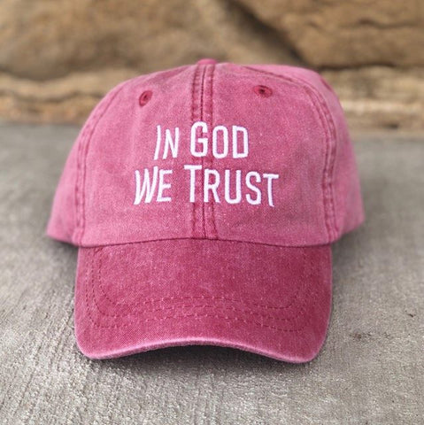 In God We Trust Hat - Style & Grace Co