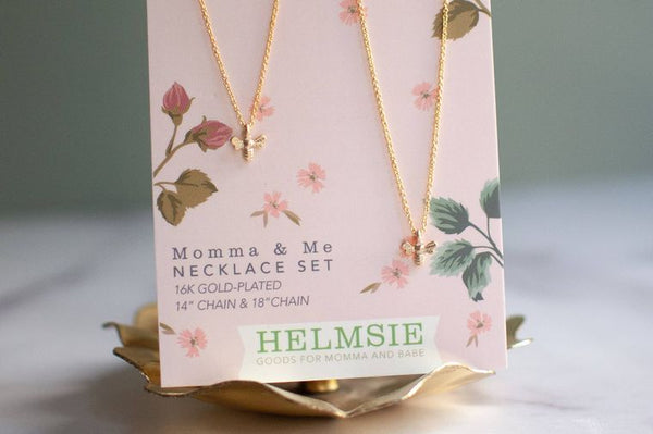 Mama + Me Bees Necklace Set - Style & Grace Co
