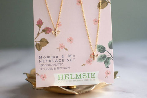 Mama + Me Bees Necklace Set - Style & Grace Co